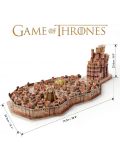 Puzzle tridimensionale Cubic Fun- Trono di spade, King's Landing