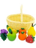 Gioco in legno Ulysse - Cestino da picnic con frutta