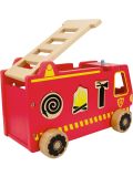 Gioco in legno Ulysse - Camion dei Pompieri