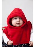 Cappuccio e scaldacollo Mamma&Bambino LennyLamb - Rosso