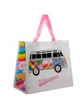 Shopper in plastica riciclata Puckator - Volkswagen VW T1 Camper Bus in vari colori