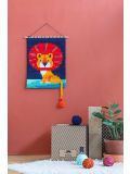 Kit per il ricamo Sozo - Quadretti da parete a punto croce per bambini in vari colori