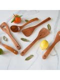 Cucchiaio in legno Khaya Wood per zuppe e salse