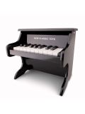 Gioco musciale in legno Classic Toys- Pianoforte Nero 18 tasti