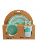 Set piatti in Bambù Adora – Whale, set da 5 pezzi 