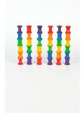 Gioco in legno Grapat- Bobine colorate in legno 36 pezzi