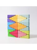 Gioco in legno Grimms- Stepped Roofs Rainbow