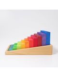 Gioco in legno Grimm's- Piccoli blocchi per contare a gradini