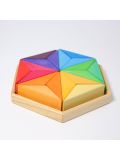 Gioco in legno Grimm's - Stella grande colore complementare