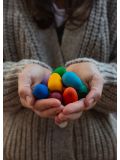 Gioco in legno Grapat- Mandala rainbow eggs, uova arcobaleno