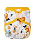 Cover universale per pannolini lavabili Happy Bear con velcro in vari colori