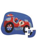 Puzzle per bambini Crocodile Creek - Mini Puzzle Race car
