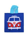 Volkswagen - Asciugamano Poncho per bambini - Blu