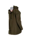 Giacca maternità e per portare Wombat Shell - Camo green 4 in 1