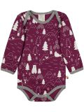 Body per bambino Loud+Proud, manica lunga in cotone biologico Woodway
