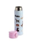 Borraccia Termica in Acciaio con Chiusura Ermetica - Cani - Catch Patch