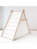 Gioco in legno Triangolo di Pikler con tenda