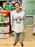 Abbigliamento donna- Pigiama in caldo cotone Pinguini