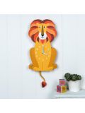 Orologio in legno per la cameretta dei bambini Rex London - Charlie The Lion