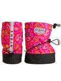 Stonz Booties - Paisley Pink Fuchsia