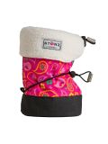 Stonz Booties - Paisley Pink Fuchsia