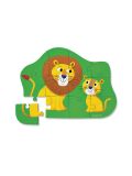 Mini Shaped Puzzle - Little Lion