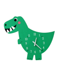 Orologio in legno per la cameretta dei bambini- Dex il dinosauro