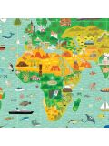 Puzzle per bambini Djeco- Observation puzzle- In giro per il mondo