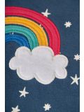 Vestito da bambina Frugi – Eloise Jumper Dress Abisko Stars/Rainbow