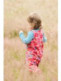 Salopette da bambino reversibile Frugi – Winnie Lingonberry