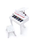 Gioco musicale in legno Hape- Pianoforte elettronico Deluxe bianco