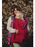 Copertura universale per portabebè  in softshell Little Frog- Cover Magenta