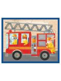 Mudpuppy - Pouch Puzzles - Fire truck