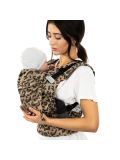 Marsupio Ergonomico Fidella Fusion Full Buckle Baby size- Leopard - Gold