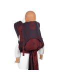 Fidella Fly Tai Baby Size- Mei tai Outer Space - ruby red