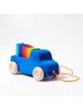 Gioco in legno Grimm's - Camion trainabile dei colori, Truck pull toy