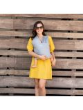 Fascia portabebè elastica Moby- Moby fit grigia