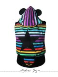 Marsupio Ergonomico Madame Googoo - Rainbow Stripes & Star Preschooler++ regolabile 