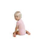J Body Dryarn - Body allungabile con maniche Dryarn Pois rosa  0-36 mesi