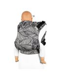 Marsupio Ergonomico Fidella Fusion 2.0 Full Buckle Toddler - Dancing Leaves black and white