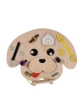 Gioco in legno 3Toys- Pannello montessoriano Cagnolino