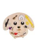 Gioco in legno 3Toys- Pannello montessoriano Cagnolino
