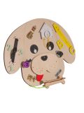 Gioco in legno 3Toys- Pannello montessoriano Cagnolino