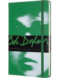 Taccuino Moleskine con copertura rigida 13X21CM verde- Bob Dylan