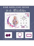 Accessorio prima infanzia Baby Milestone- Copertina per i mesi del Neonato