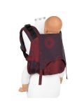 Onbuhimo Fidella V2- Outer space Ruby red Toddler
