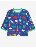 Maglia da bambino in cotone biologico Toby Tiger in vari colori