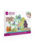 Gioco in legno Vertiplay- Giochi verticali in legno - Il vivace coniglietto e i suoi amici