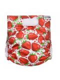 Pannolino lavabile T-Tomi Pocket- Strawberries con velcro
