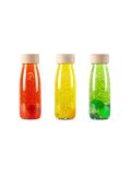 Bottiglie sensoriali Petit Boum in plastica riciclabile- Float Bottle vari colori